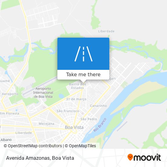 Mapa Avenida Amazonas