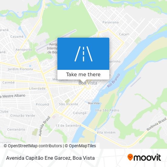 Avenida Capitão Ene Garcez map