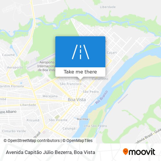 Avenida Capitão Júlio Bezerra map