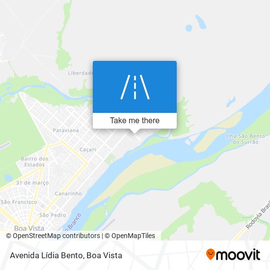 Avenida Lídia Bento map