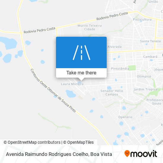 Avenida Raimundo Rodrigues Coelho map