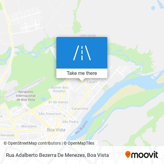 Rua Adalberto Bezerra De Menezes map