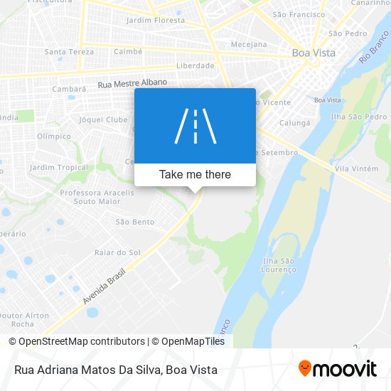 Rua Adriana Matos Da Silva map