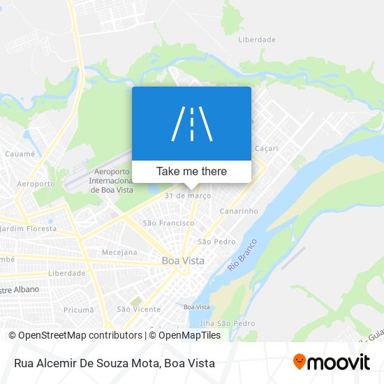 Mapa Rua Alcemir De Souza Mota