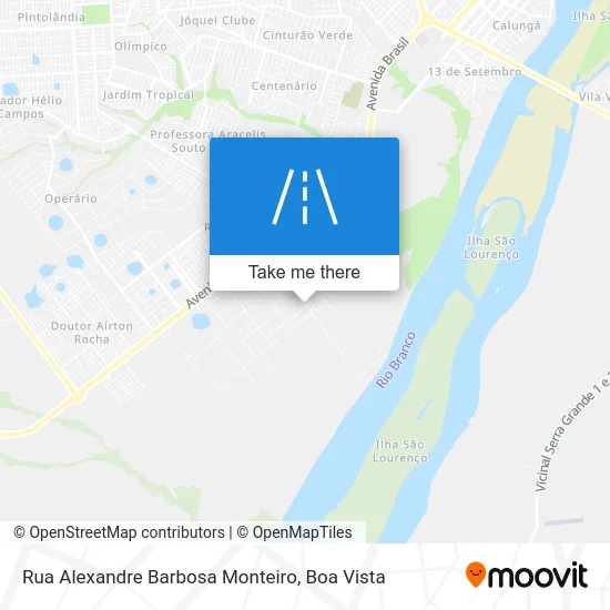 Rua Alexandre Barbosa Monteiro map