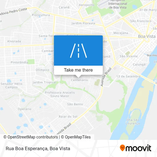 Rua Boa Esperança map