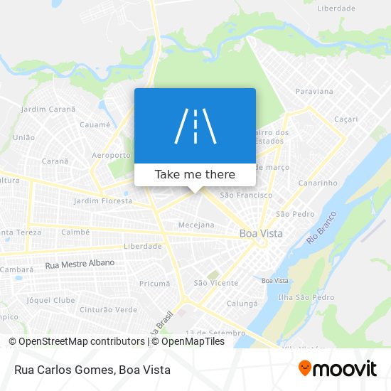 Rua Carlos Gomes map