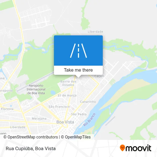 Rua Cupiúba map