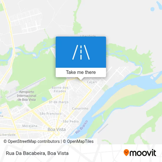 Rua Da Bacabeira map