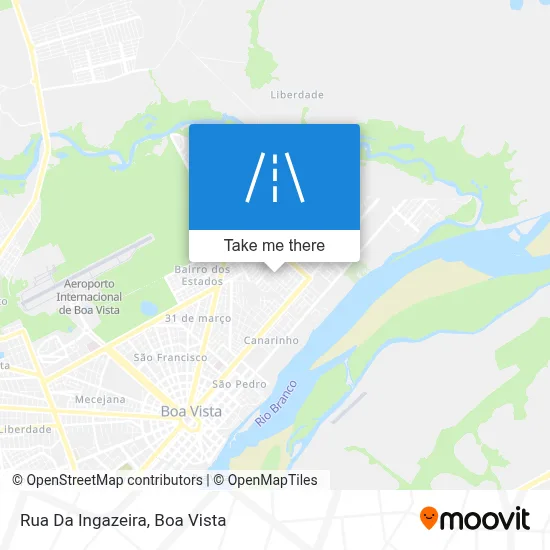 Rua Da Ingazeira map