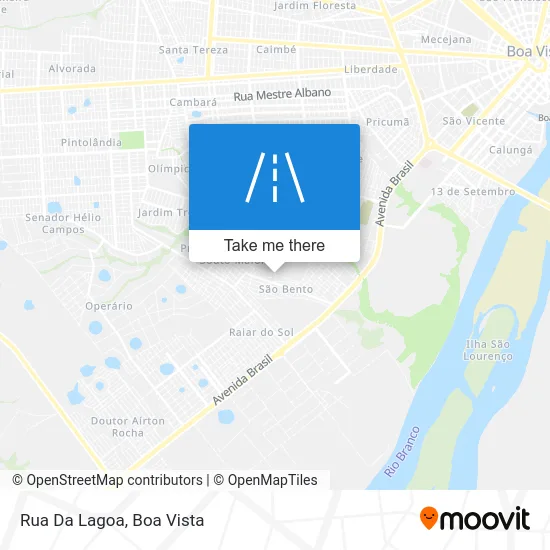 Rua Da Lagoa map