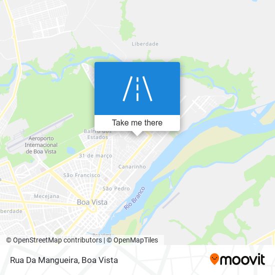 Mapa Rua Da Mangueira