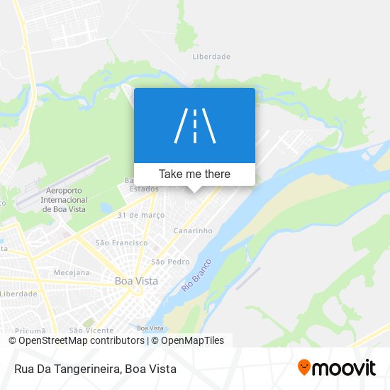 Rua Da Tangerineira map