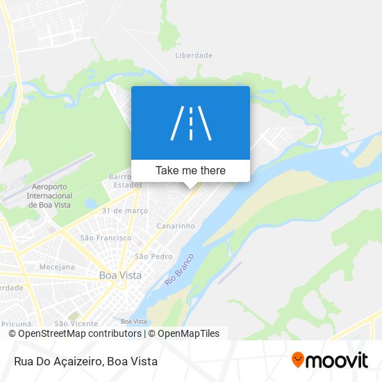 Rua Do Açaizeiro map