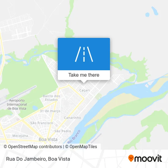 Rua Do Jambeiro map