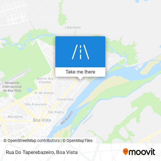 Mapa Rua Do Taperebazeiro
