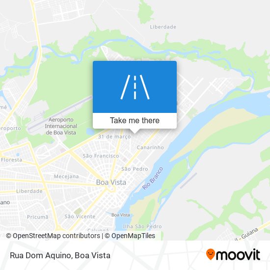 Rua Dom Aquino map