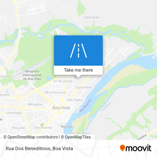 Rua Dos Beneditinos map