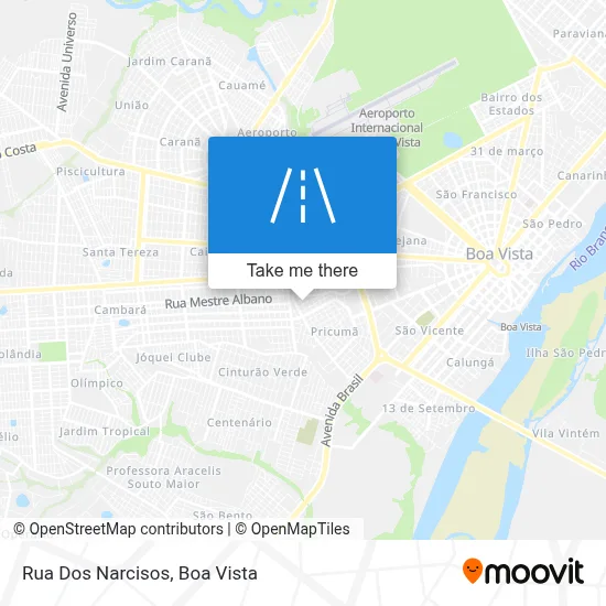 Rua Dos Narcisos map