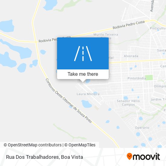 Rua Dos Trabalhadores map