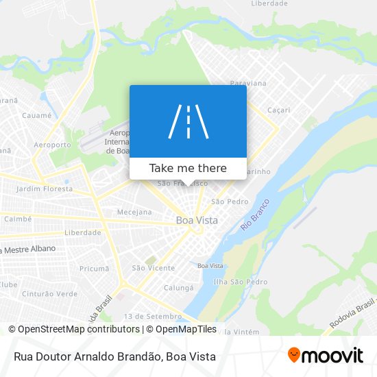 Mapa Rua Doutor Arnaldo Brandão