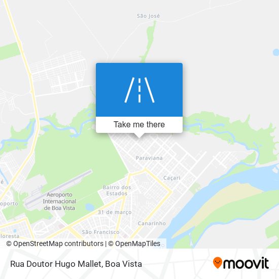 Mapa Rua Doutor Hugo Mallet