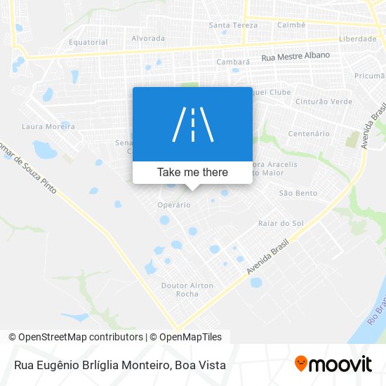 Rua Eugênio Brlíglia Monteiro map