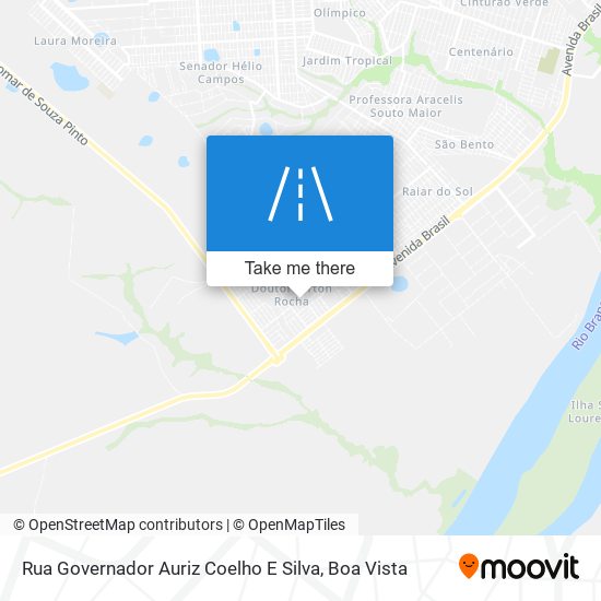 Rua Governador Auriz Coelho E Silva map