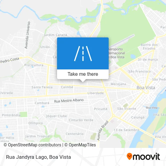 Rua Jandyra Lago map