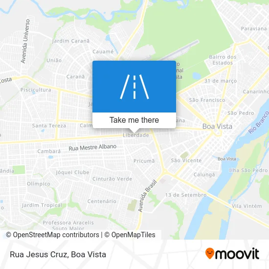 Rua Jesus Cruz map