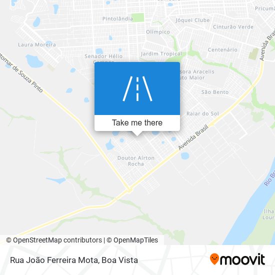 Rua João Ferreira Mota map