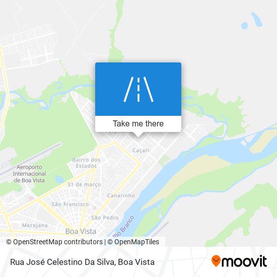 Mapa Rua José Celestino Da Silva