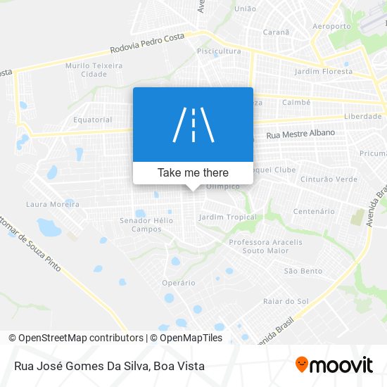 Mapa Rua José Gomes Da Silva