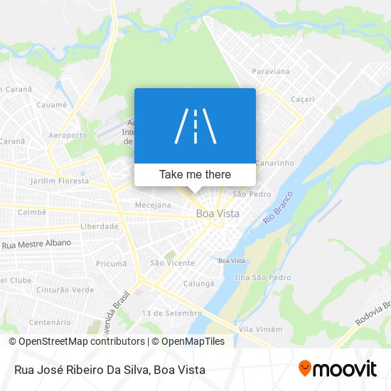 Rua José Ribeiro Da Silva map