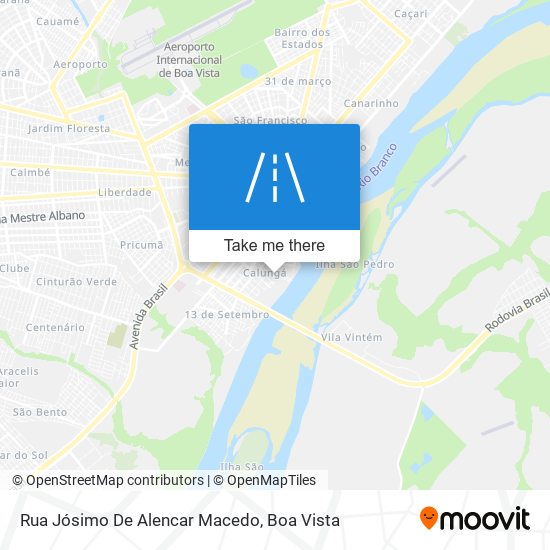 Rua Jósimo De Alencar Macedo map