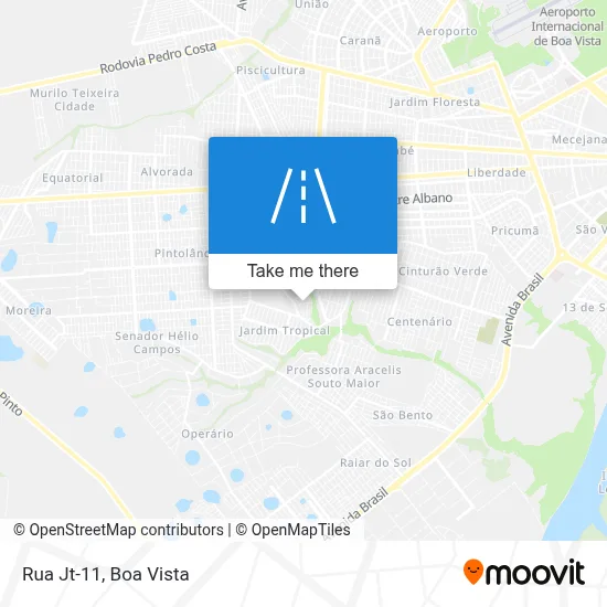 Rua Jt-11 map