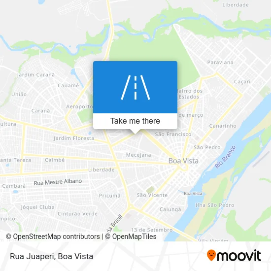 Rua Juaperi map