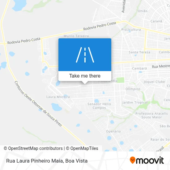 Rua Laura Pinheiro Maia map