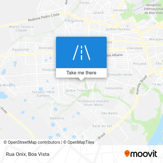 Rua Onix map