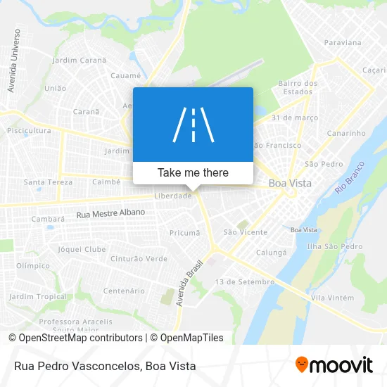 Rua Pedro Vasconcelos map