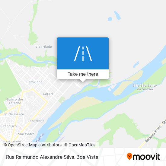 Mapa Rua Raimundo Alexandre Silva