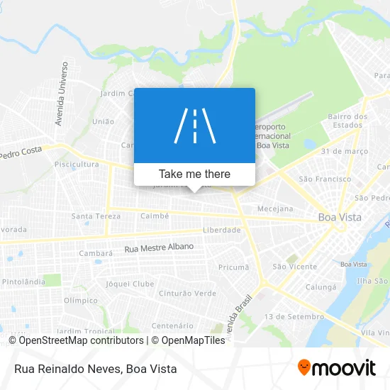 Rua Reinaldo Neves map