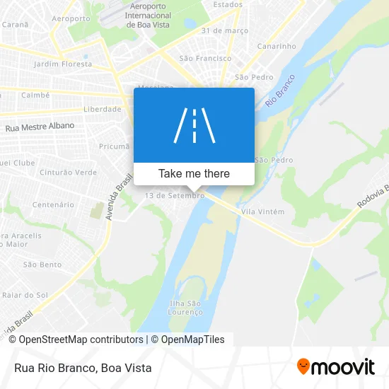 Rua Rio Branco map