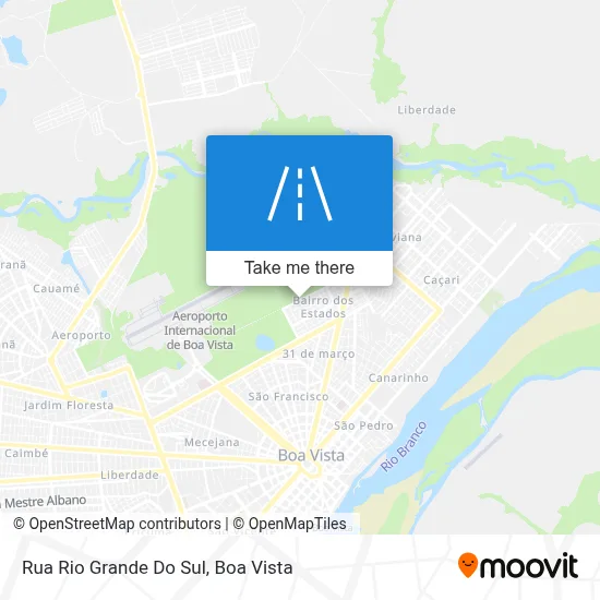 Rua Rio Grande Do Sul map