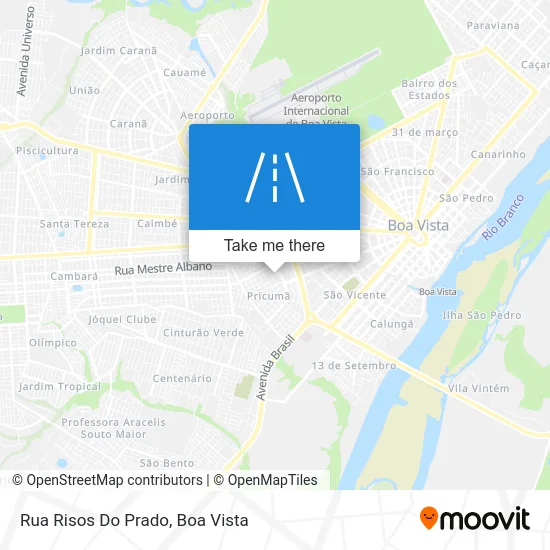 Rua Risos Do Prado map