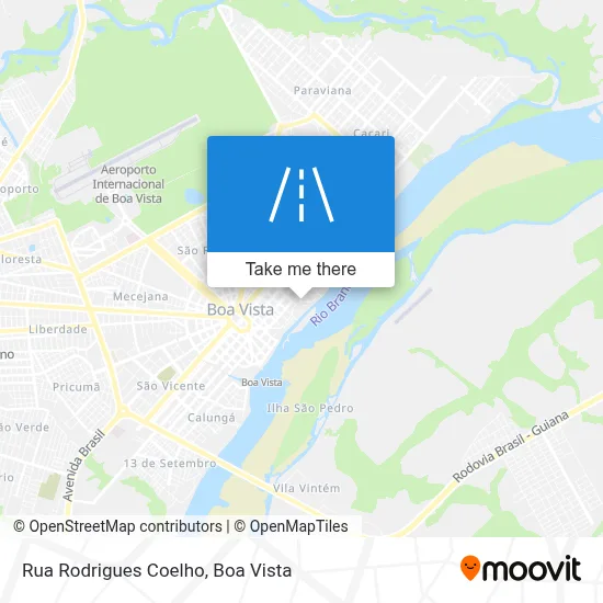 Rua Rodrigues Coelho map