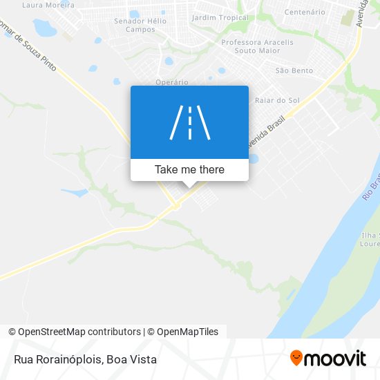 Mapa Rua Rorainóplois