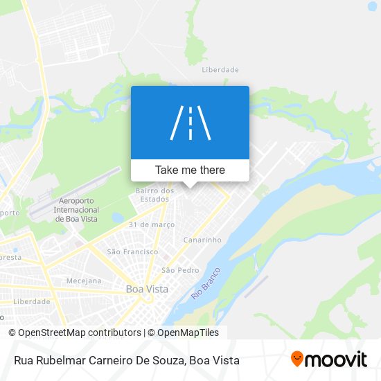 Mapa Rua Rubelmar Carneiro De Souza