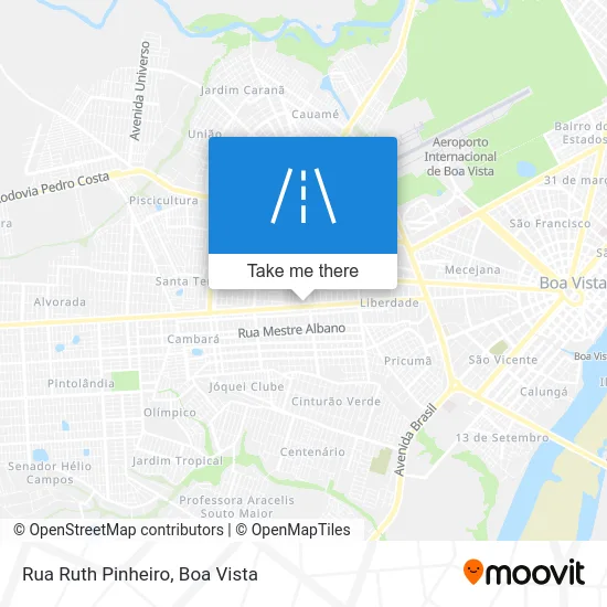 Rua Ruth Pinheiro map