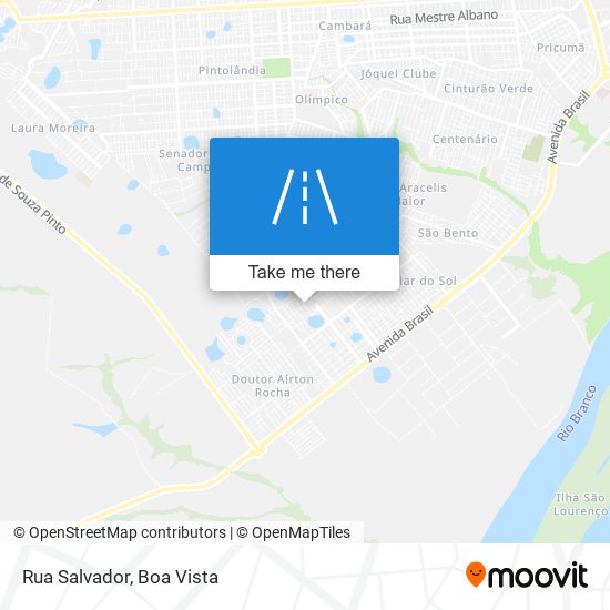 Rua Salvador map